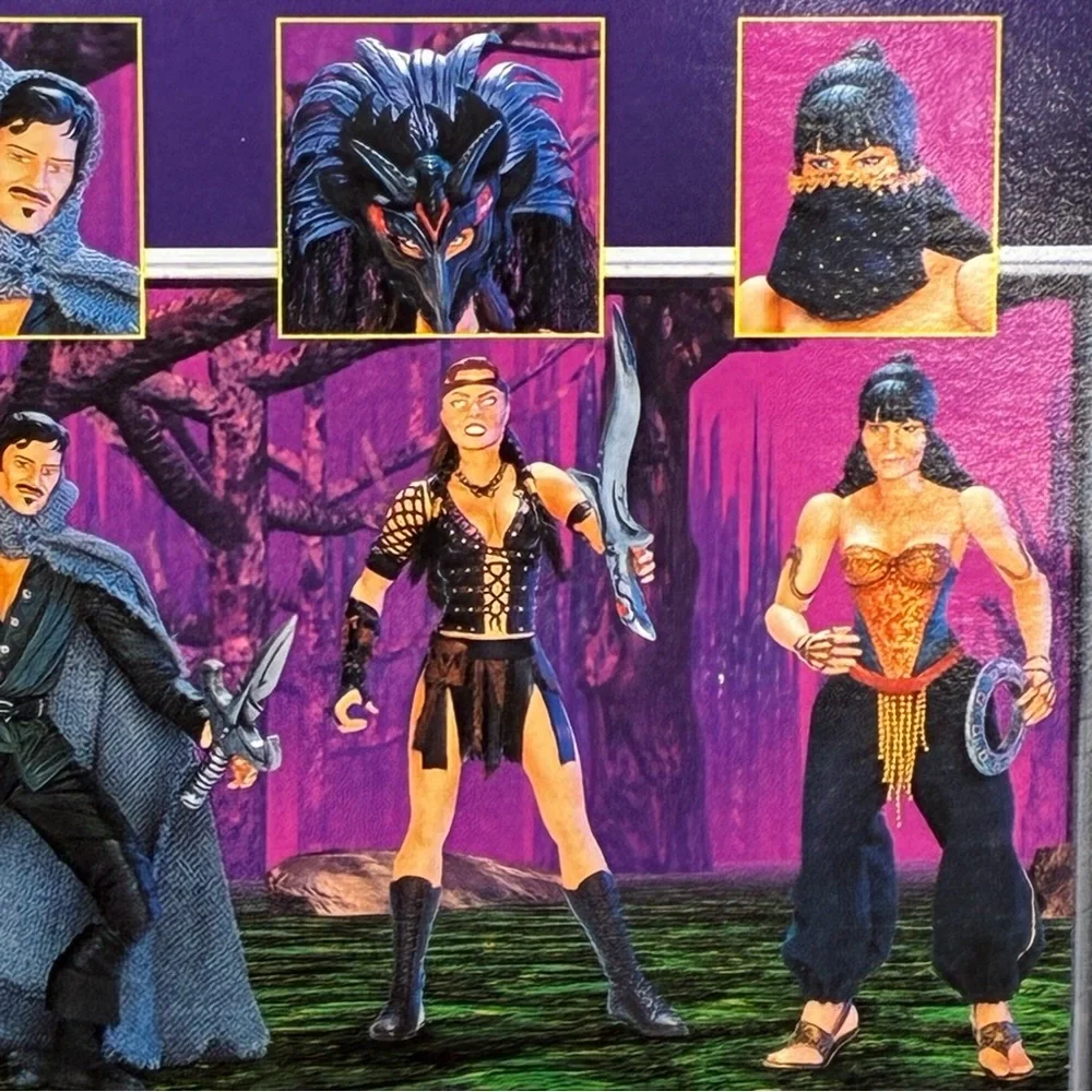 Xena Warrior Princess Action Figure: Velasca with Tribal Mask & Ambrosia Cave